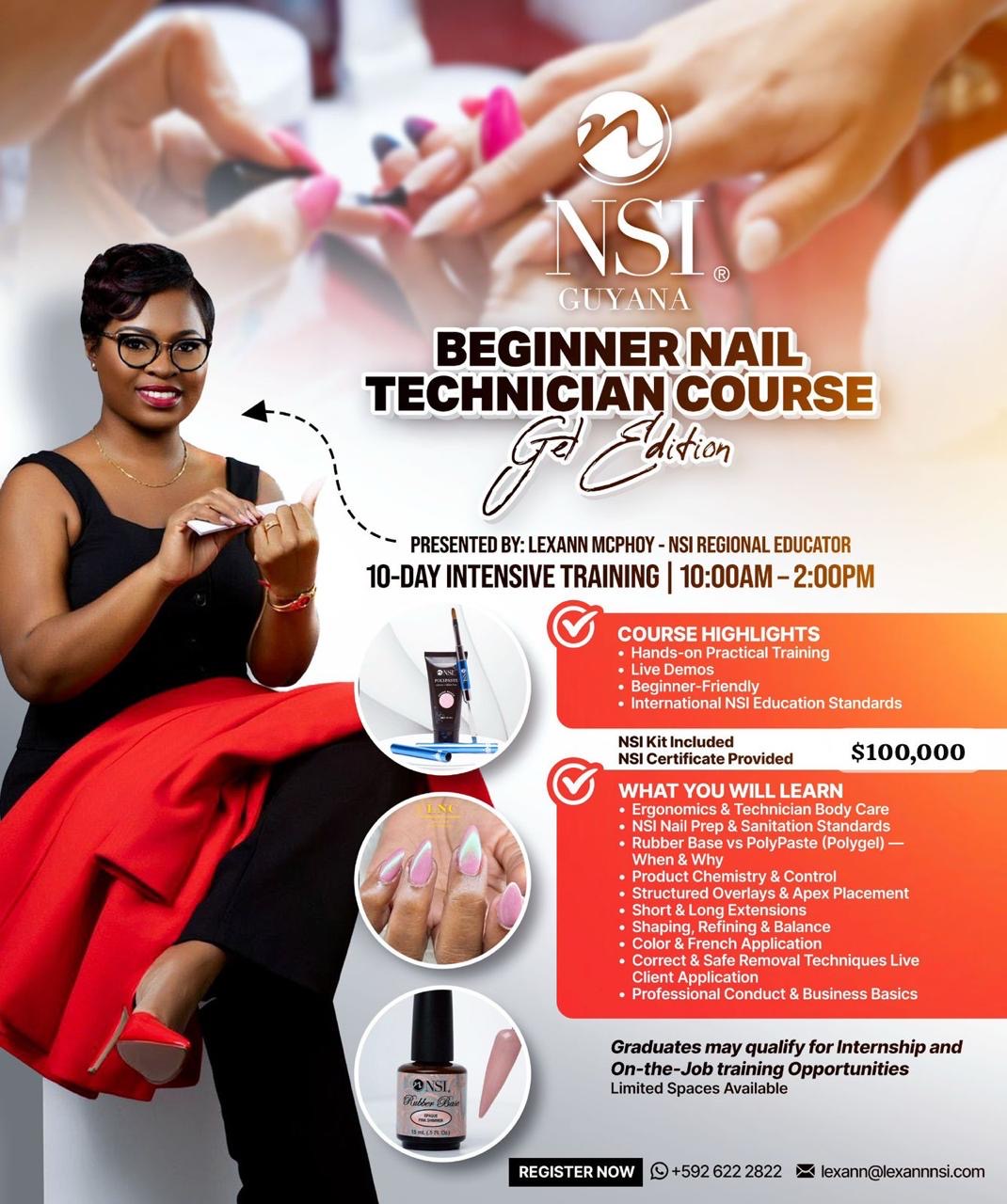 Beginner Nail Technician Course — Gel Edition