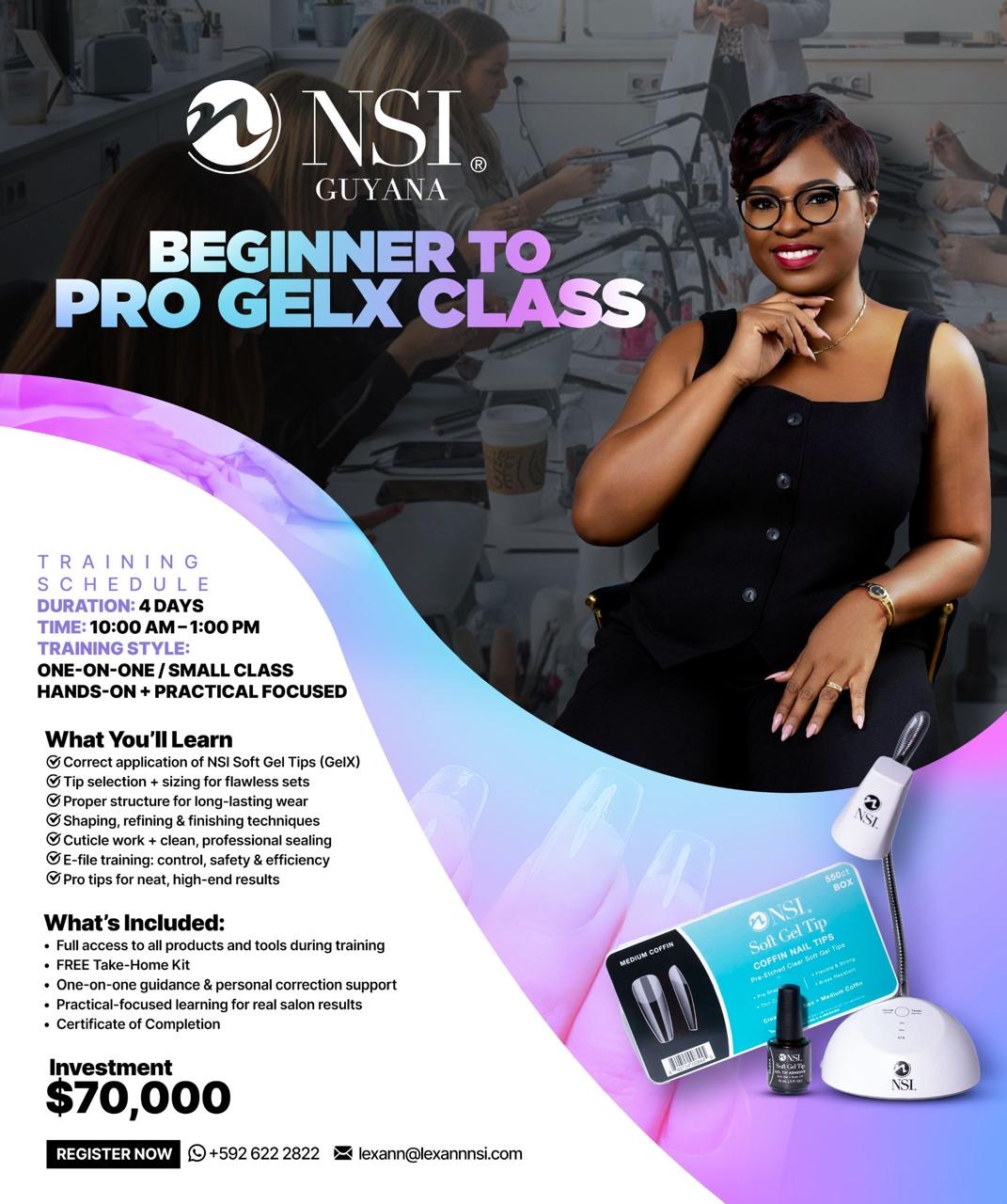 Beginner to Pro GelX Class